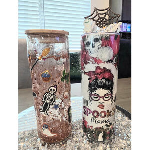 tumbler- Set of 2 Halloween 20oz Tumblers